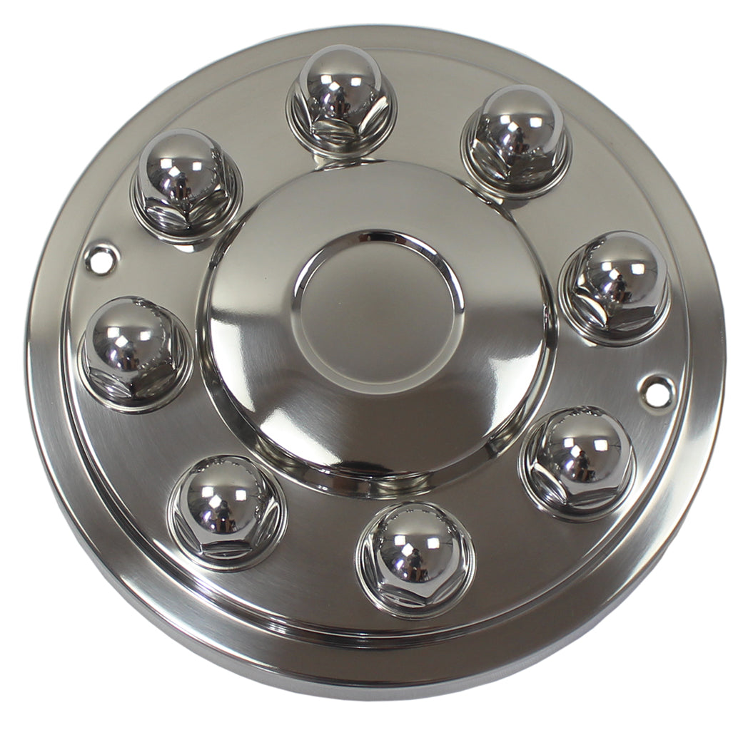 17 Inch 8 Lugs 5 Hand Holes Stainless Steel Wheel Simulators for 2003-2021 Dodge 3500 Dually Wheel Truck
