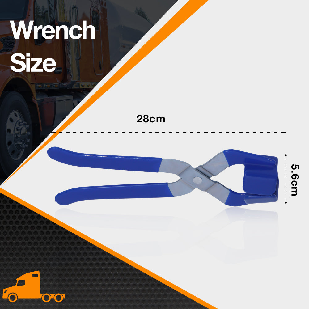 Semi-Truck Axle Wheel Covers - Includes 2 front wheel covers and 4 rear wheel covers, equipped with 33mm cylindrical threaded hub nut covers