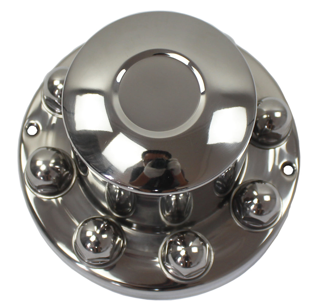 17 Inch 8 Lugs 5 Hand Holes Stainless Steel Wheel Simulators for 2003-2021 Dodge 3500 Dually Wheel Truck