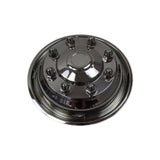 19.5'' T304 Stainless Steel Mirror Polished Wheel Simulator kit for 1999-2010 Chevy GMC C4500/C5500/C6500, 1999-2003 Ford F650