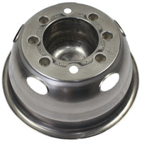 17 Inch 8 Lugs 5 Hand Holes Stainless Steel Wheel Simulators for 2011-2021 Chevy GMC 3500 Dually Wheel Truck