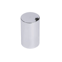 33mm by 3-1/2" Lug Nut Covers Thread On Flat Top Cylinder ABS Chrome Nut Cover for Semi Trucks Trailers(60pcs)