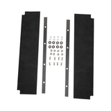 24" x 29" Stainless Steel Economy Quarter Round Tube Mount Truck Fender For Semi Trucks