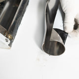 24" x 29" Stainless Steel Quarter Fender Triangle Tube Mount Fender For Semi Trucks