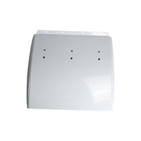 24" x 24" Stainless Steel Quarter Fender Triangle Tube Mount Fender For Semi Trucks