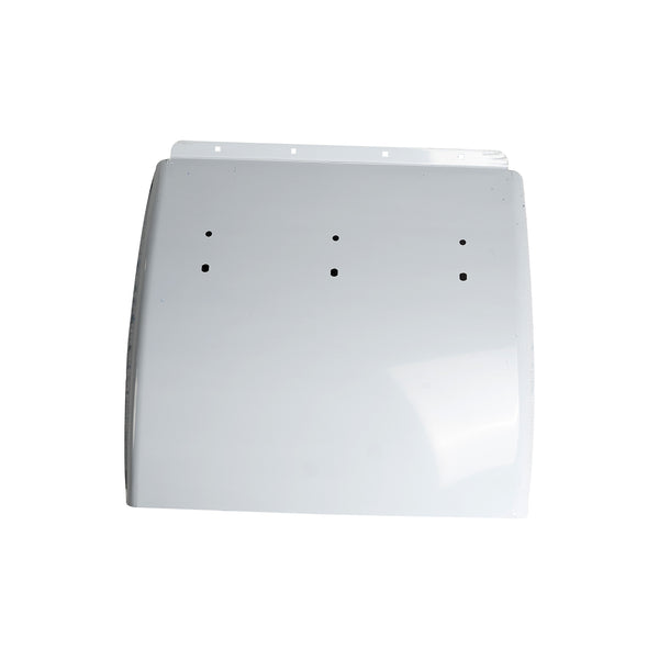 24" x 24" Stainless Steel Quarter Fender Triangle Tube Mount Fender For Semi Trucks