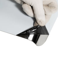 24" x 29" Stainless Steel Quarter Fender Triangle Tube Mount Fender For Semi Trucks