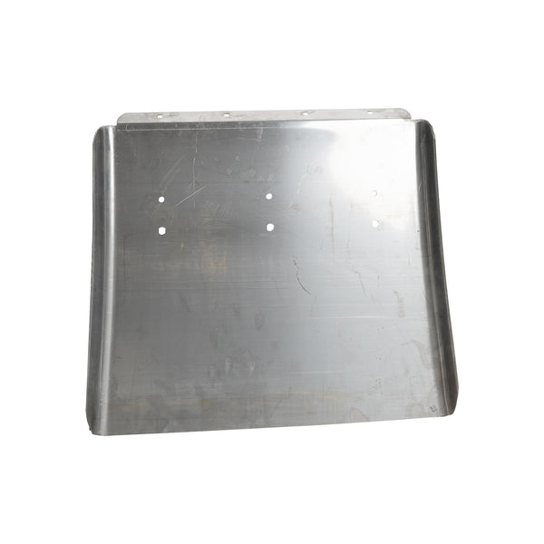 24" x 29" Stainless Steel Quarter Fender Triangle Tube Mount Fender For Semi Trucks