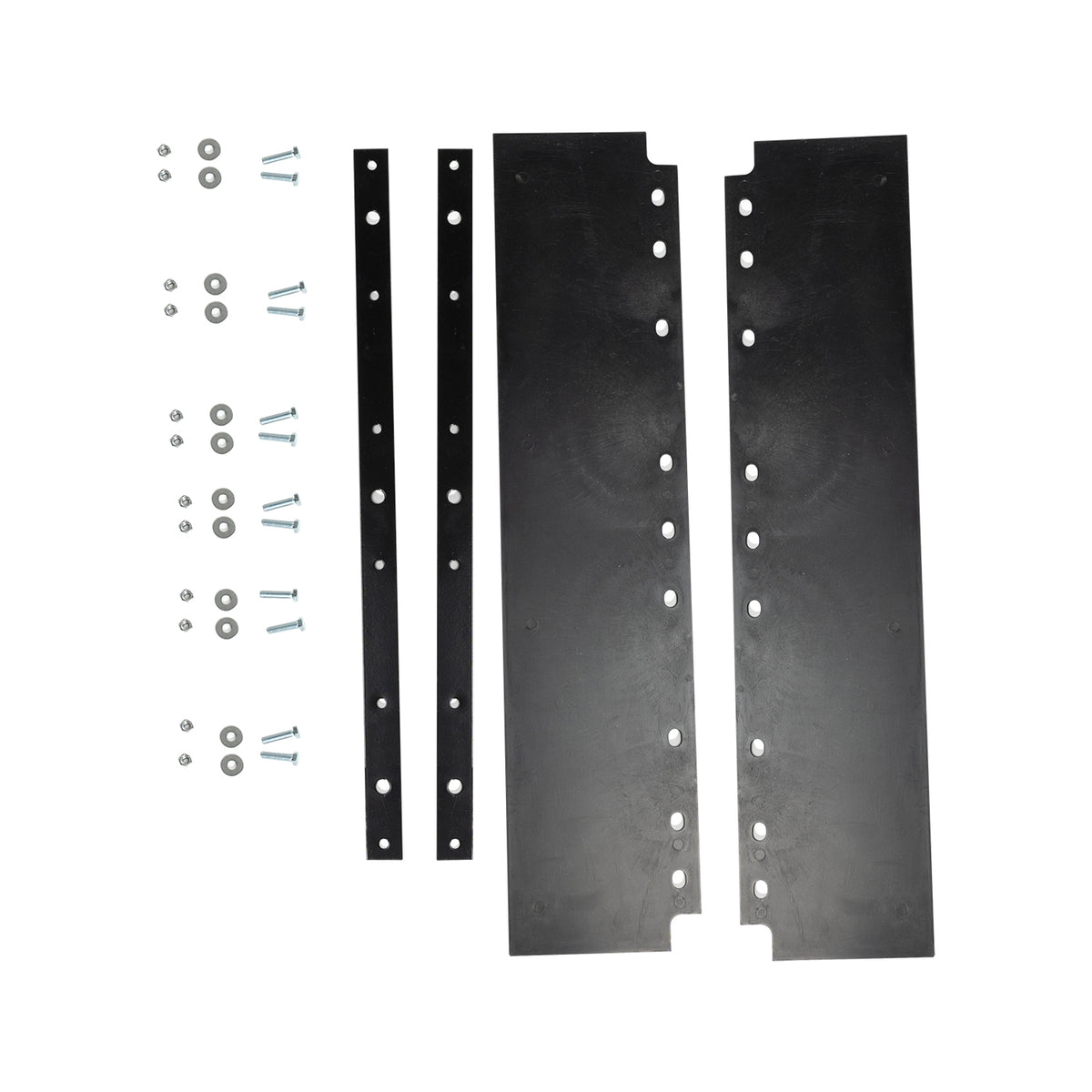 24" x 24" Poly Quarter Fender Round Tube Mount Fender For Semi Trucks