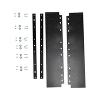 24" x 24" Poly Quarter Fender Round Tube Mount Fender For Semi Trucks