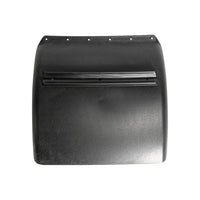 24" x 24" Poly Quarter Fender Round Tube Mount Fender For Semi Trucks