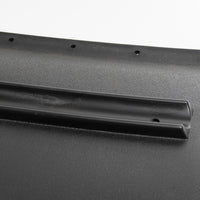 24" x 24" Poly Quarter Fender Round Tube Mount Fender For Semi Trucks