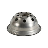 16" Stainless Steel Wheel Simulator Set 8 Lugs 8 Vent Holes For 1992-2007 Ford E350/E450 Van