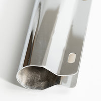 30"  Stainless Steel Chrome Mud Flap Hanger Straight With 2-1/2" Bolt  Space  For Semi Trucks