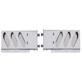 30 Length Light Bar Oval LED Lights/Cut Outs with 2-1/2" Bolt Space For Universal American Trucks