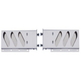 30 Length Light Bar Oval LED Lights/Cut Outs with 2-1/2" Bolt Space For Universal American Trucks