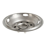 17" Stainless Steel Wheel Simulator Set 8 Lugs 4 Vent Holes for 2005-2021 Ford F350