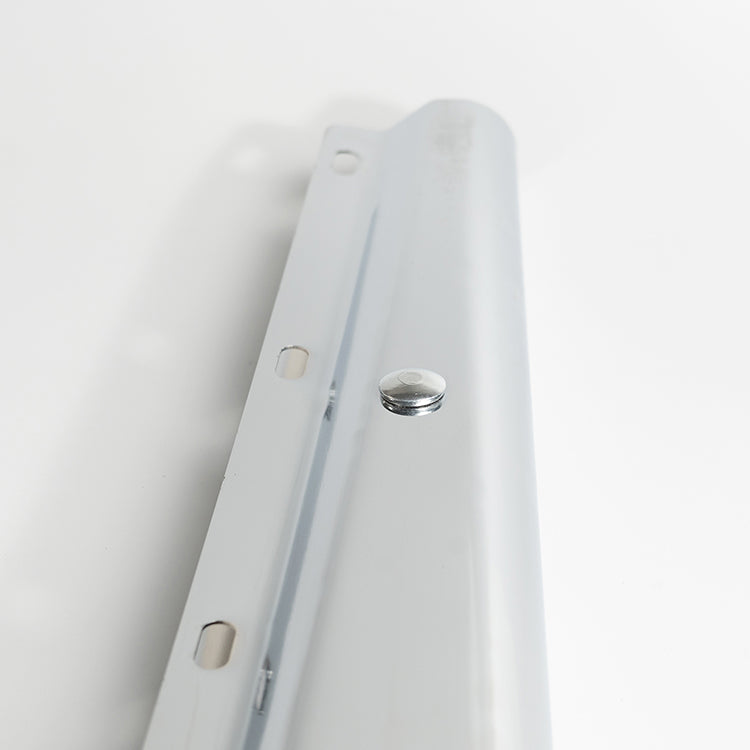 30"  Stainless Steel Chrome Mud Flap Hanger Straight With 2-1/2" Bolt  Space  For Semi Trucks