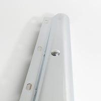 30"  Stainless Steel Chrome Mud Flap Hanger Straight With 2-1/2" Bolt  Space  For Semi Trucks